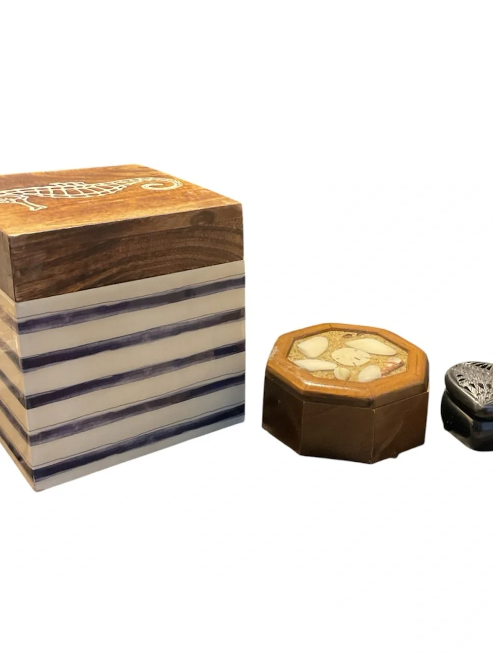 Three wonderful trinket boxes